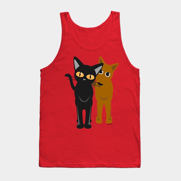 I brought my friend Tank Top by BATKEI